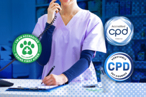 Higher Certificate in Canine First Aid for Veterinary Receptionists Online Course