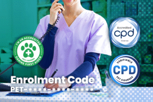 Higher Certificate in Canine First Aid for Veterinary Receptionists